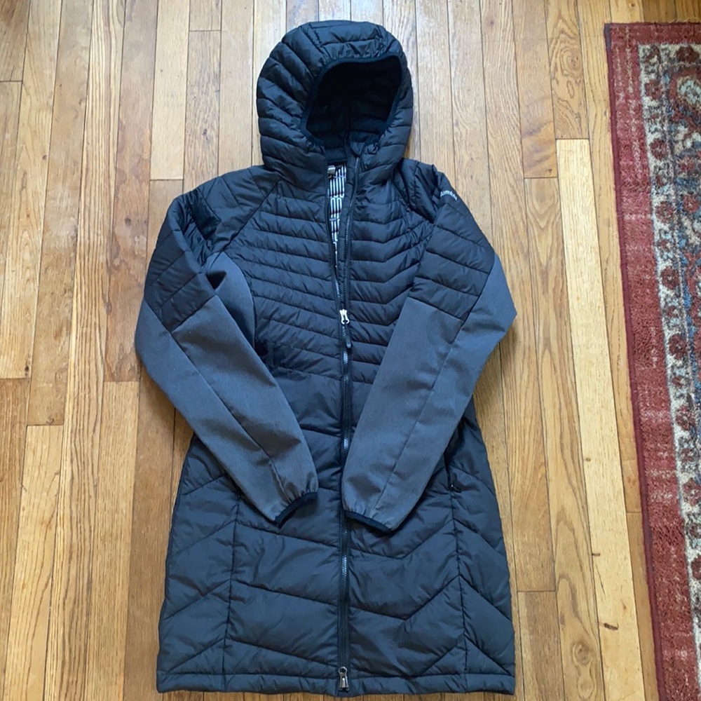 Columbia Oyanta hybrid trail coat - long!